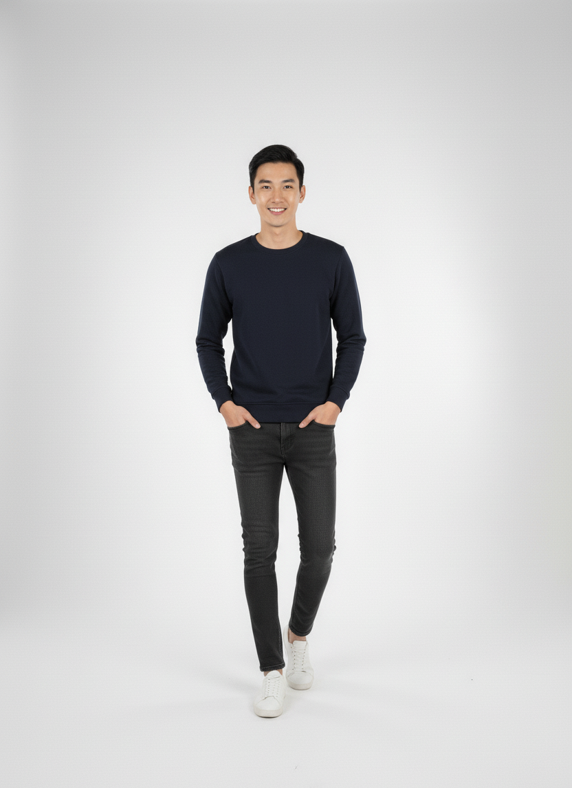 The Azure Blue Sweatshirt