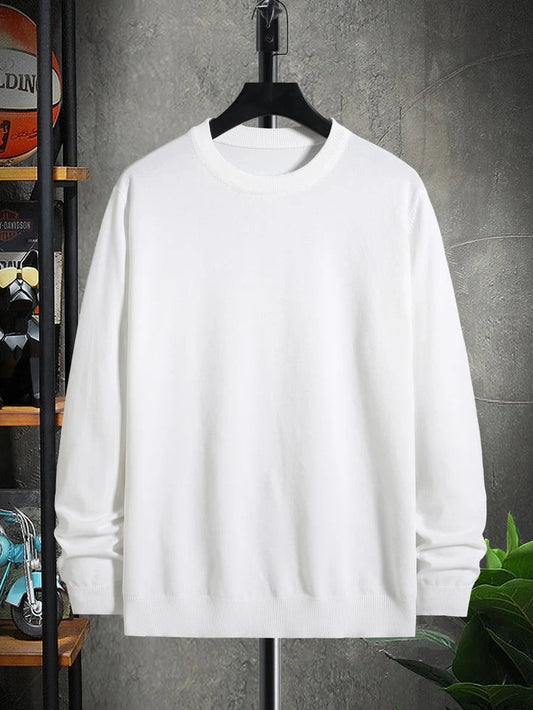 The Cloud White Sweatshirt – Crisp, Clean Comfort.